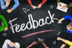 time for feedback